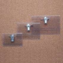 SOCEAN 이름표 핀&NIPPERS 케이스 NAMEPLATE 가로 학생 명찰 집게 이름 옷핀 포켓 꽂이 사원증 집게핀 ID SAFETY PIN 네임 택 홀더 카드 수납 가슴 PASS 홀더 꽂이, 대