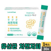 락토테미 장포유 유산균 차전자피 식이섬유 프로바이오틱스 프락토올리고당 유산균먹이 차정자피 가루 스틱, 1개, 30포