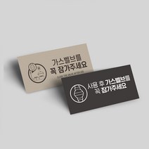외출전 전기코드 가스밸브 체크 화재 사고 예방 문단속 확인 흡연금지 금연구역 화장실 미끄럼주의 넘어짐주의 표지 금연건물, 10매, 디자인변경