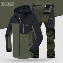 겨울 낚시복 낚시 바지 재킷 fishing suits 양털 방풍 따뜻한 남성 정장 상어 피부 소프트 쉘 재킷 세트 야외 하이킹 등산 사냥 스포츠웨어 5, 회색 회색, XL