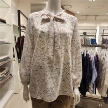 ANSICH NC15 리본블라우스 DG2BL5920