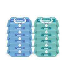 [코디] 티없이 맑고 깨끗한 물(캡) 물티슈 100매 X 10팩, 단일속성