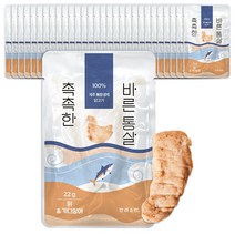 반려소반 반려동물 촉촉한 바른통살, 30팩, 닭&가다랑어
