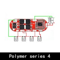 Bms 1s 2s 10a 3s 4s 5s 25a 18650 리튬 이온 리포 배터리 보호 회로 기판 모듈 Pcb Pcm Lipo 충전기, [03] 4S