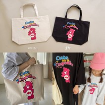 텀블러가방 에코백 핑크베어 보부상가방 여행에코백