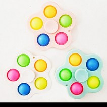 n17761/피젯 스피너 파스텔 푸쉬팝/팝잇 푸쉬팝 큐브 토이 키덜트 장난감 집콕놀이 보드게임 방과후 돌봄, 문어
