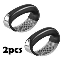 마늘 다지기 수동 링 필러 강력한 스테인레스 스틸 주방 도구 액세서리, [02] 2pcs