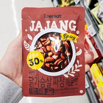 러브잇 러브잇 닭가슴살 짜장 매운맛 120g x 2개, 단품, 단품