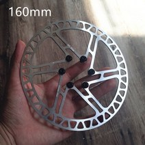 유압프레스 소형 미니 탁상 유압프레스 소형 미니 탁상 2021new 자전거 브레이크 140mm160mm 스테인레스 스틸 로터 디스크 브레이크 mtb 산악 도로 크루저 자전거, p20-160mm 실버