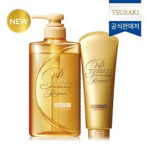 공식 츠바키 프리미엄 리페어 샴푸 + 트리트먼트