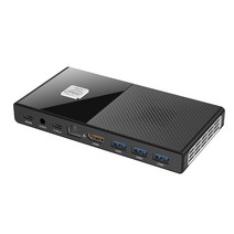 최신 미니 컴퓨터 M6 인텔 셀러론 11 세대 N5105 8G/16G DDR4 1 테라바이트 SSD TV 박스 HDMI 3 x USB3.1 c타입 쿼드 코어 패킷 마이크로 PC, [01] N5105 windwos11, [02] AU, [02] 8G RAM 256G SSD