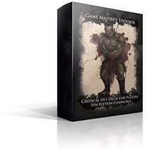Nord Games Game Master의 플레이어용 툴박스 임계 히트 데크, 상세페이지 참조