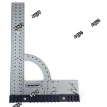 8454 (200x300mm) 마일즈크래프트 목공자 다기능 홀마킹 마킹자 각도자 직각자 토탈공구