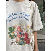 케어베어 곰돌이 반팔 티셔츠 귀여운 반팔티 2color