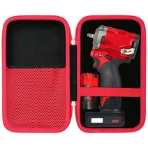 Khanka 밀워키 2767-20 M18 FUEL 하이 토크 1.3cm 1 2인치 임팩트 렌치용 하드 케이스 교체품 케이스만 포함308633, M12, 1개