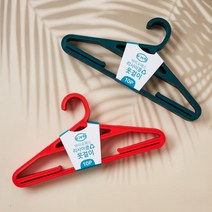 슈가랩 친환경 바이오매스 리사이클 옷걸이 10P, 10개, 레드