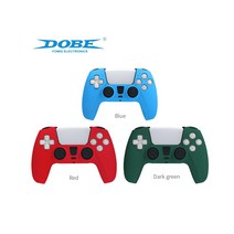 PS5 듀얼센스 DOBE 실리콘 케이스, 블루