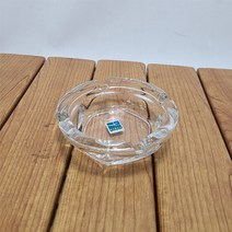 파카글라스 뉴 더글라스 투명 유리 재떨이 업소용 사무실 흡연실 테이블 호텔 휴게실 당구장, P610육각받침재떨이