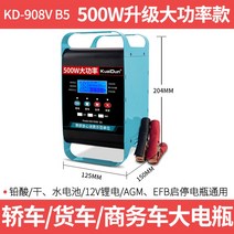 차량 배터리 충전기 자동차 카스타터 재생기 점퍼 복원 시동 재생 복원기 자동 밧데리 방전, D타입 500W