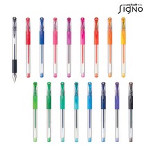 유니볼 시그노 단색 볼펜 UM-151 0.28mm, 브라운블랙