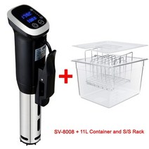 BioloMix 2.55 세대 Sous Vide 바이올로믹스 바이오로믹스 수비드 머신 기계 조리법 통닭 수비드 통 수조 랙 요리 조리법 통닭 거치대 컨테이너, 중국, SVNContainer N 랙, 유럽 ​​연합