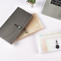 1+1 아코디언파일 영수증정리 화일철 클리어파일 서류보관, 아코디언파일A 중 브라운