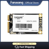 내부 솔리드 스테이트 드라이브 Fanxiang-MSATA SSD128GB 256GB 512GB 1 테라바이트 하드 드라이브 MSATA pcie SSD 노트북 데스크탑 msi용 내, 128GB