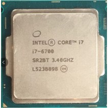 CPU 인텔 코어 i7 6700 프로세서 3.4ghz 8mb 캐시쿼드 코어소켓 lga, 없음
