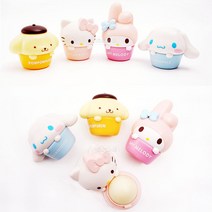 산리오립밤 마이멜로디 체리향 8g 캐릭터립밤 휴대용, 01-산리오립밤-시나모롤, 1개