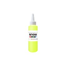 스노우물감 140ml 낱색 스노우키즈 유아 아기 놀이 핑거 형광 페인팅 블랙라이트 촉감놀이 미술놀이 형광놀이 물감놀이, 1개, (옐로우)