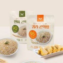 봄날) 90kcal 곤약밥 2종(귀리 현미) 150g, 귀리 곤약밥 x 9봉