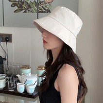 [cocolalla] 1+1 세트 얼굴 소멸 벙거지 오버드랍 버킷햇 스트리트 패션 모자