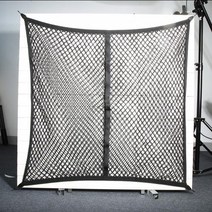 고탄성 픽업 트럭 화물 컨테이너 보관 네트 180x150cm SUV F150 콜로라도 지프 랭글러용 화물 정리함, Black, 하나