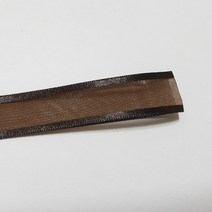 선물포장리본 꽃포장리본 양면 오간디 리본 (폭 6mm 길이90m)(폭 10mm/15mm/25mm/35mm 길이 45mm), 15mm, 23(진브라운)