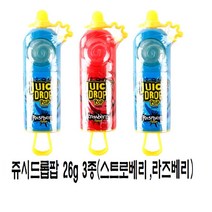 바주카 쥬시 드롭팝 캔디 26g x 3, 3개입