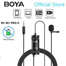아이돌 마이크 boya by-m1 pro ii 6m 3.5mm trrs 콘덴서 lavalier 옷깃 pc 아이폰 화웨이 xiaomi 안드로이드 dslrs 카메라 youtube, 없음