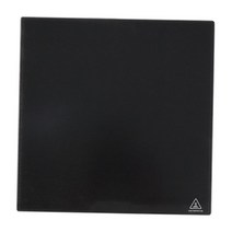 THE WAROOM SHOP 3D 프린터 유리 플랫폼 유리 침대 가열 침대 건물 표면 액세서리 A8 A6 A2 ET4 시리즈 모델용 부품 검정, 220x220x4mm, 검은 색