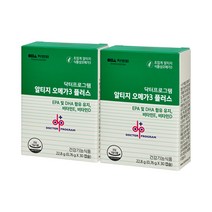 닥터프로그램 알티지 오메가3 플러스 초임계 식물성 30캡슐 2박스 2개월분 차병원 영양제 비타민E 비타민D 저온추출, 단품, 단품