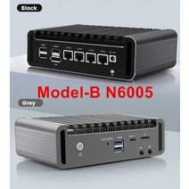 신제품 11 세대 2.5G 펜티엄 N6005 셀러론 N5105 V5 라우터 4 * 인텔 i226 Nics NVMe 팬리스 미니 PC pfSe, 02 8GB DDR4 128GB NVMe_01 미국, 04 ModelB Pentium N6005