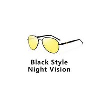 Sun Glasses Day Night Vision 운전사의 안경 Photochromic Sunglasses 남성 편광 운전 카멜레온 안경 남, 05 Type C Black Style, 1개