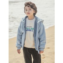 탑텐 키즈 아동 에코 플러피 플리스 후드집업 MKC4TC3005