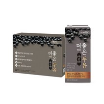 더 좋은 두유 1박스 190ml 24팩 100% 국산콩 검은콩 무가당