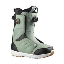 살로몬 SALOMON 스노우 보드 부츠 런치 보아 SJ LAUNCH BOA 22 23년 신상품, 세이지/블랙/화이트