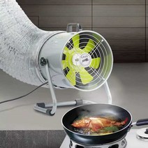 배기휀 무타공환풍기 이동식 환풍기 후드 배기 욕실, 10인치 환풍기+6m파이프