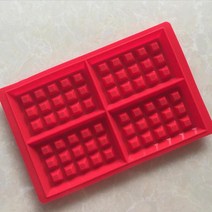 가족 실리콘 와플 금형 제조기 팬 전자 레인지 베이킹 쿠키 케이크 머핀 Bakeware 요리 도구 주방 악세사리 용품, [01] B