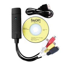 VONETS Easycap Easy Cap RCA USB 2.0 TV DVD VHS 비디오 캡처 어댑터 장치 카드 지원 Win XP 7 Vista 32, 한개옵션0