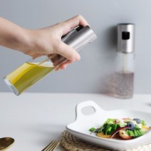 기름분무기 에어프라이어 트러플 올리브 오일 스프레이 양념통 식용유 뿌리는 펌핑 미스트, 오일스프레이(100ml), 100ml, 1개