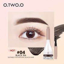 셀프 눈썹 염색 염색약 감는 바르는 탈색 블랙 빼기 o.two.o 내츄럴 아이브로우 틴팅 크림 염색 브로우 밤 브라운 아이브로우 파우더 워터프루프 아이 메이크업 바래지 않는 4, 04