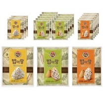 백설 밥이랑 3종 세트, 5세트, 야채 1.8g x 10개입 + 해물 1.8g x 6개입 + 치즈 1.8g x 4개입
