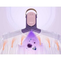 의류건조기 옷걸이건조기 셔츠 홈드라이 주름 수트, 퍼플